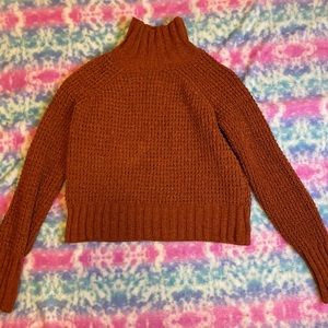 Burnt orange sweater / size XTRA SMALL